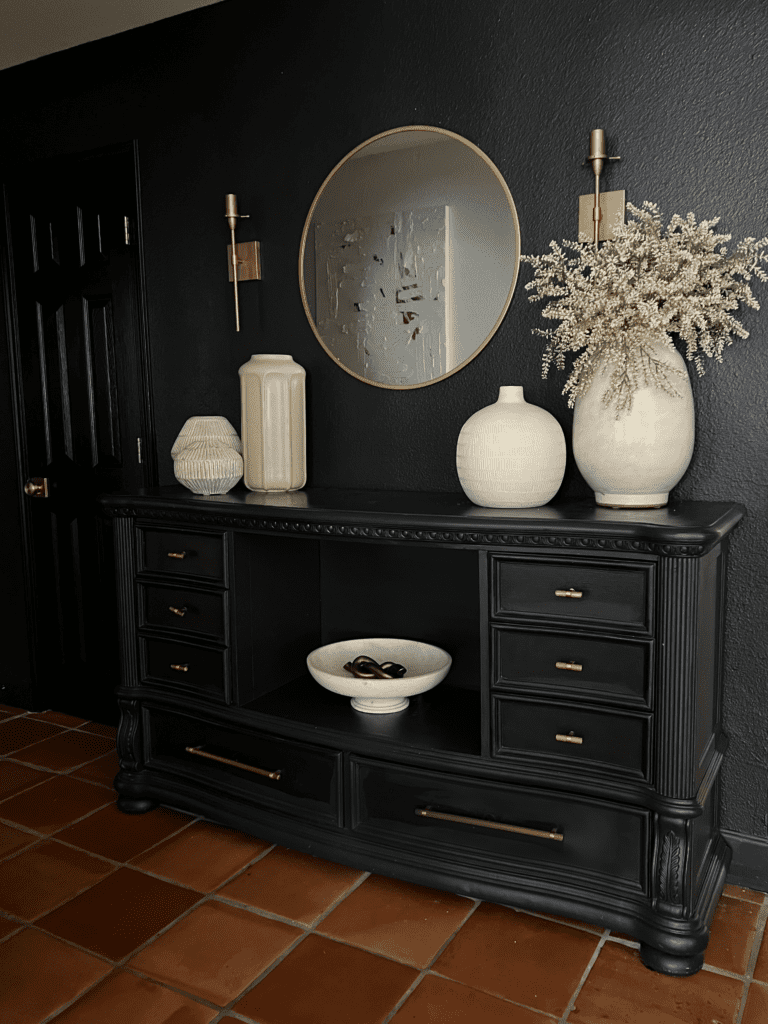 Black entryway discount